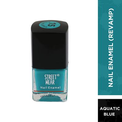 Streetwear Nail Enamel - Aquatic Blue 8 Ml - Nail Polish