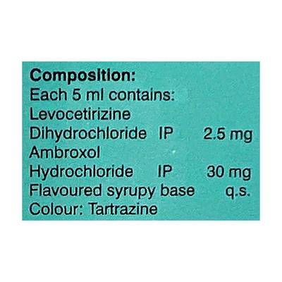 L CETRIVER AM Syrup 30ml - Cough And Cold-Cou