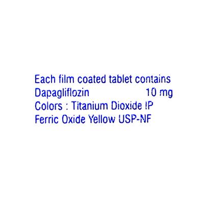 DAPABITE 10 Tablet 10's - Diabetes-Ant