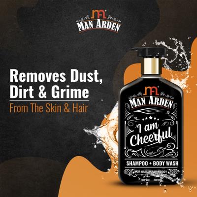 Man Arden I Am Cheerful Shampoo + Body Wash 250 ml - Shampoos