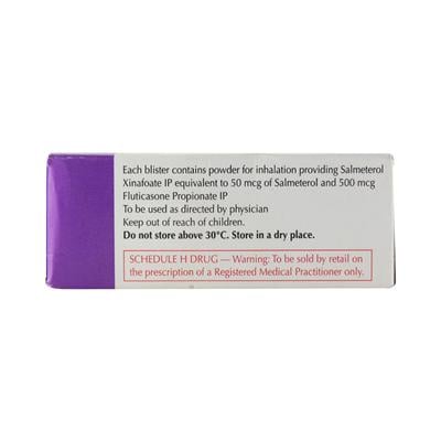 Seretide Accuhaler 50/500MCG Blister 60'S - Asthma/COPD-Ast