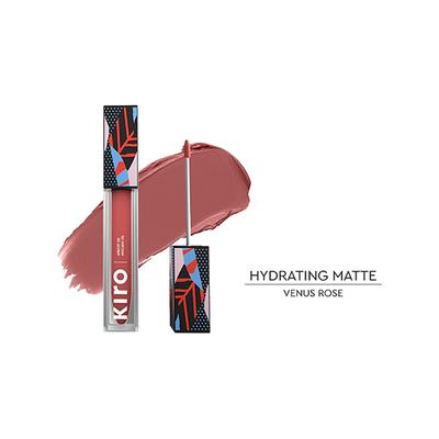 KIRO Non - Stop Airy Matte Liquid Lip Avocado Oil + Apricot Oil Venus Rose 11 5ml - Liquid Lipsticks