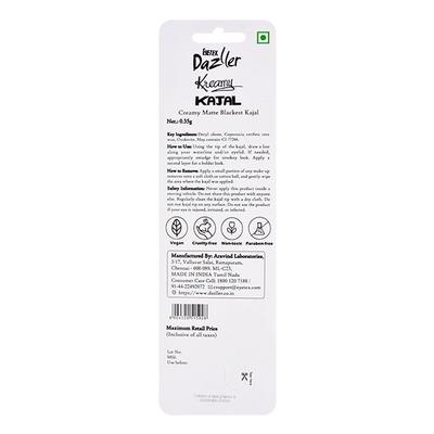 Eyetex Dazller Kreamy Kajal 1's - Kajal & Kohls
