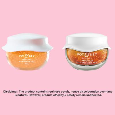 Dot & Key Damask Rose Resurfacing Gel Mask 25 ml - Masks & Peels