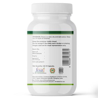 Inlife Magnesium Glycinate 1100 mg Veg Capsule 120's - Calcium And Minerals