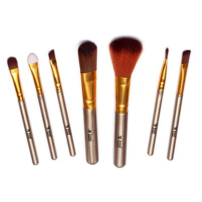 Bronson Professional Makeup Brush (Pack of 7) With Storage Box 1's - Face Brush