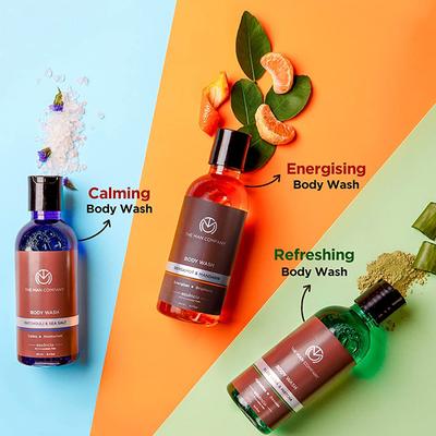 The Man Company Body Wash for Men with Bergamot & Mandarin 250 ml - Shower Gels & Body Wash