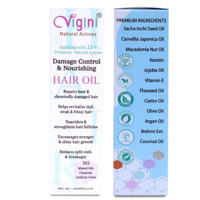 Vigini Damage Control & Nourishing Hair Oil 100 ml - Hair Oils