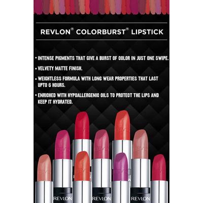 Revlon Colorburst Lipstick Matte - 17 Red Magic 3.7gm - Lipsticks