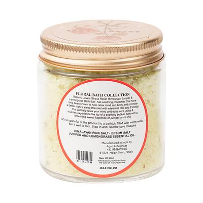 BOTANIC LOVE Himalayan Juniper and Lemongrass Bath Salt 130 gm - Bath Salts