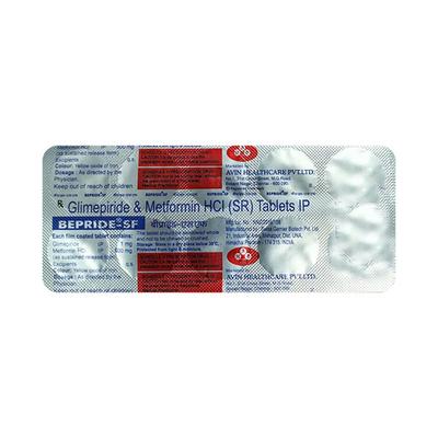 Bepride SF Tablet 10'S - Diabetes-Ant