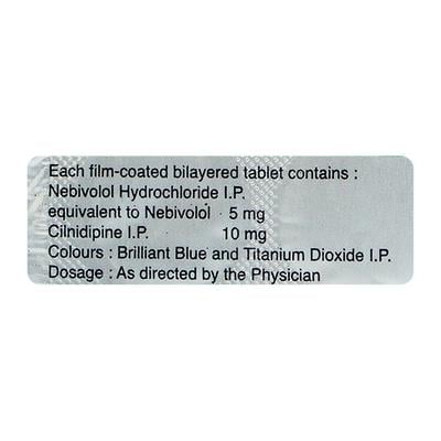 NEBICARD LN 5 Tablet 10's - Hypertension-Bet