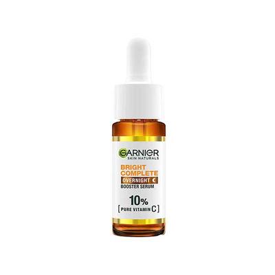 Garnier Bright Complete Night Vitamin C Serum with 10% Vitamin C for Bright Skin 15 ml - Face Serum