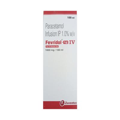 Fevridol 1gm IV Infusion 100ml - Fever-Ana