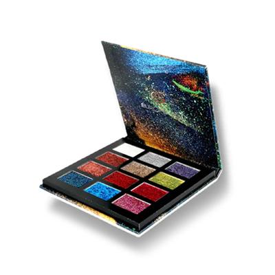Europe Girl 12 In 1 Glitter Palette -Jupiter 30 gm - Eye Shadow Palettes