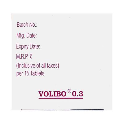 VOLIBO 0.3 Tablet 15's - Diabetes-Ant