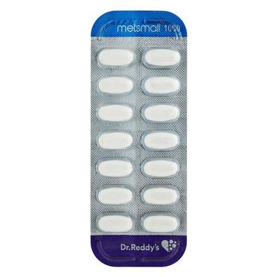 Metsmall 1000mg Tablet 14'S - Diabetes-Ant