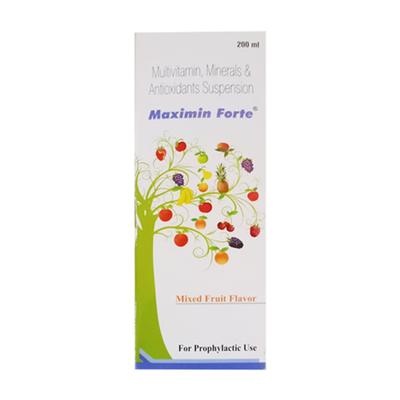 Maximin Forte MIXED FRUIT FLAVOR Suspensions 200ml - Supplements-Vam