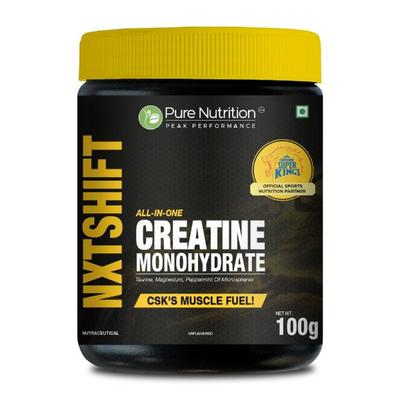 Pure Nutrition NXTSHIFT All-In-One Creatine Monohydrate Powder 100 g - Multi-Vitamins