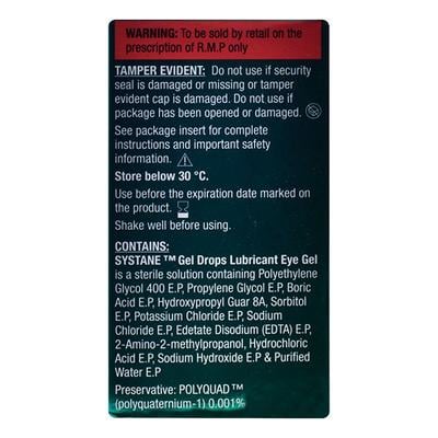 SYSTANE GEL DROPS LUBRICANT Eye Gel 10ml - Dry Eye-Olt