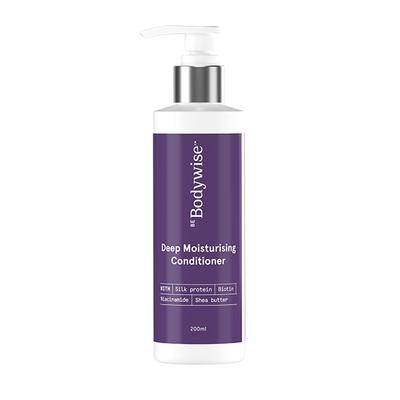 Be Bodywise Hair Conditioner Infused With Shea Butter, Biotin & Silk Protein 200 ml - Conditioners