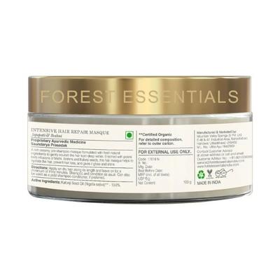 Forest Essentials Intensive Hair Repair Masque Japapatti & Brahmi 100 gm - Hair Masks & Packs