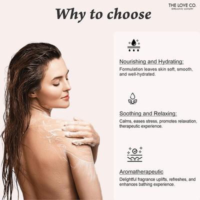 The Love Co. Luxury Coco Shea Body Wash for Women - Luxury Shower Gel for Men - Bath & Body Care Essentials - For All Skin Types 250 ml - Shower Gels & Body Wash