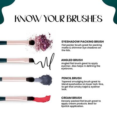 Mars Tools of Titans Makeup Brush Set of 8 with Holder 1's - Face Brush