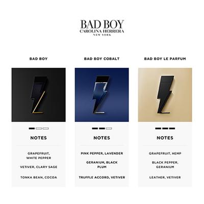 Carolina Herrera Bad Boy Eau De Toilette 50 ml - Women Perfumes (Edt/Edp)