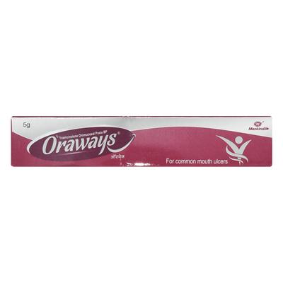 Oraways Buccal Paste 5gm - Skin Infections-Toc
