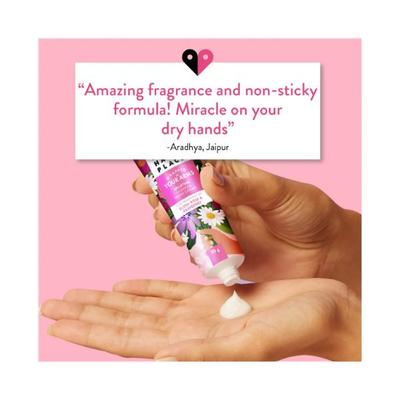 Find Your Happy Place Wrapped In Your Arms Scented Hand Cream Blush Rose & Raspberry 30 gm - Lotions & Creams