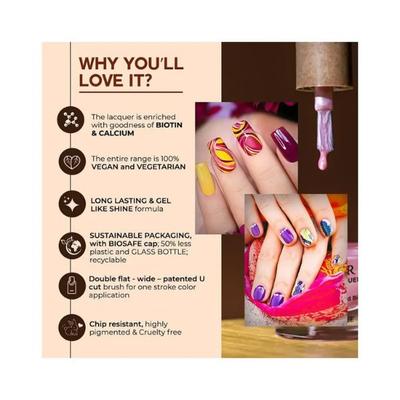 Colorbar Vegan Nail Lacquer - Melody 8 ml - Nail Polish