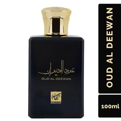 RIHANAH Oud Al Deevan EDP Perfume for Men 100 ml - Men Perfumes (Edt/Edp)