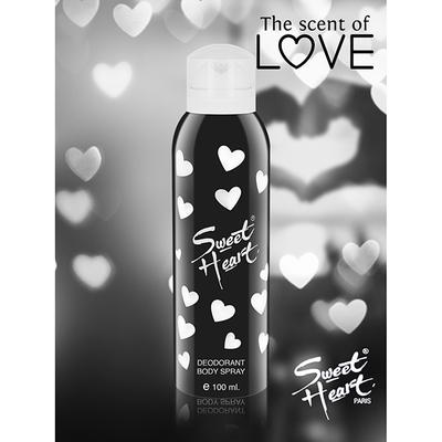 Sweet Heart Black Deodorant Perfumed Bodyspray 100 ml - Deodorants/Roll-Ons