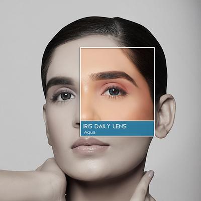 Pac Iris Premium Contact Lenses (Aqua) 5's - Eyecare Lenses