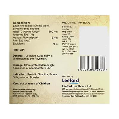 CURCUFLAM Tablet 10's - Supplements-Sup
