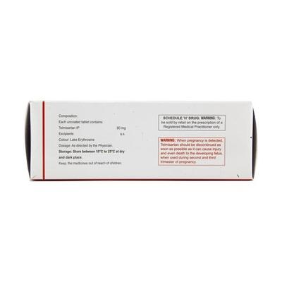 Eritel 80mg Tablet 15'S - Hypertension-Ang