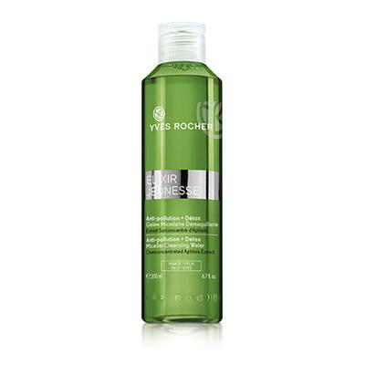 Yves Rocher Elixir Jeunesse Anti Pollution ++ Detox Micellar Cleansing Water Face / Eyes 200 ml - Eyeshadow, Bases & Primers