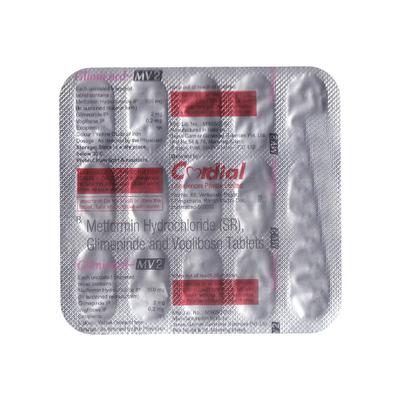 GLIMICORD MV 2 Tablet 15's - Diabetes-Ant