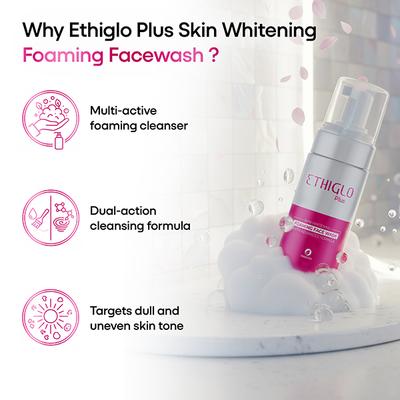 ETHIGLO PLUS FOAMING Face Wash 150ml - Cleanser-Oth