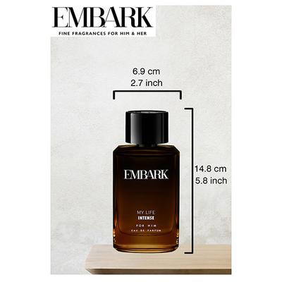 My Life Intense For Him - EDP 100 ml - Men Perfumes (Edt/Edp)