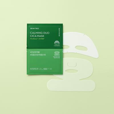 Dewytree Calming Duo Cica Mask 20 gm - Sheet Masks