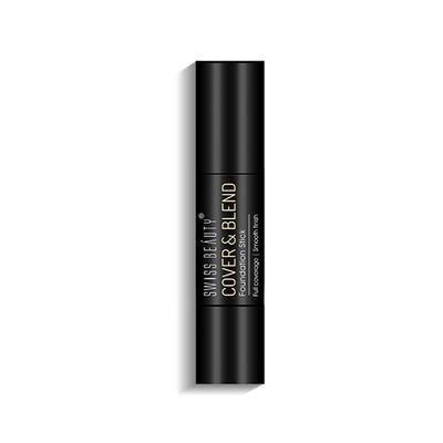 Swiss Beauty Cover and Blend Foundation Stick -Shell Beige 12 gm - Foundation
