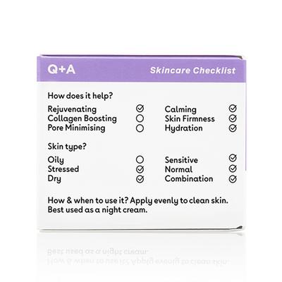 Q+A Chamomile Night Cream 50 gm - Face Moisturizers