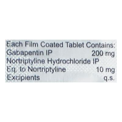 ARIGABA NT 200 Tablet 15's - Neuropathic Pain-Dru