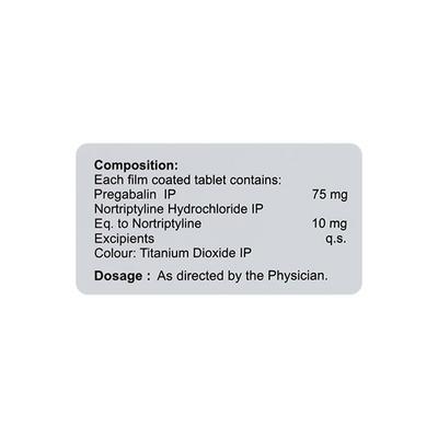 Pregabanyl NT Tablet 10'S - Neuropathic Pain-Dru