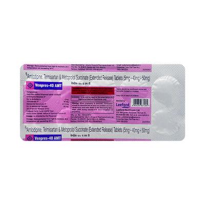 VENPRES 40 AMT Tablet 10's - Hypertension-Ana