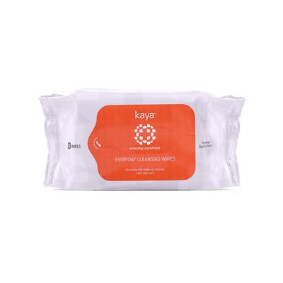 Kaya EVERYDAY CLEANSING WIPES 30's - Facial Wipes & Tissues