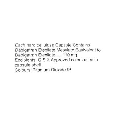 Dabifib 110mg Capsule 10'S - Blood Clot-Ant
