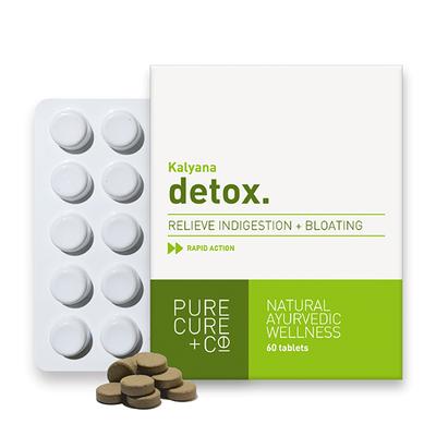 Pure Cure + Co. Kalyana Detox (60 Tablets) 1's - Others